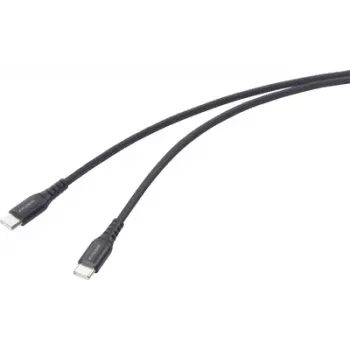 Renkforce RF-6872330 USB-Kabel Schwarz