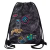 Gymsack Coolpack Sprint Sprint Badges Mädchen Grau