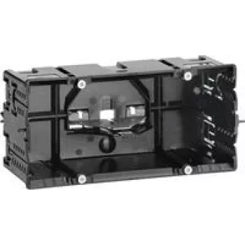 HAGER GLS55002 Geräteeinbaudose 2-fach für BR C-Profil (GLS55002)