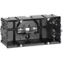 HAGER GLS55002 Geräteeinbaudose 2-fach für BR C-Profil (GLS55002)