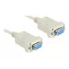 Serielles Kabel DeLOCK Sub-D9 84169 3 m Beige