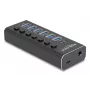 DeLOCK 64326 Interface Hub USB 3.2 Gen 2 (3.1 Gen 2) Type-C 10000 Mbit/s Schwarz