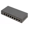 Unmanaged Switch Digitus 8-Port Gigabit Ethernet 10/100/1000 Metallgehäuse