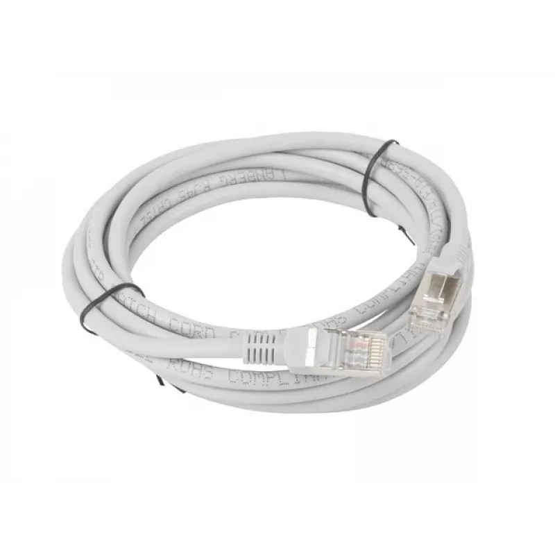 Netzwerkkabel LANBERG PCF5-10CC-0300-S Cat5e F/UTP RJ-45 3 m Grau