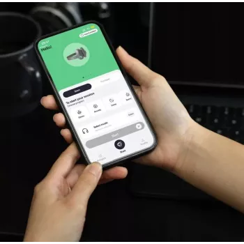 Pulsetto Vagusnerv-Stimulator Nackenband Entspannung und Schlaf WELL-BEING