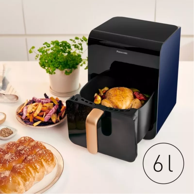 Heißluftfritteuse Panasonic NF-CC600 6 L 1450 W Schwarz