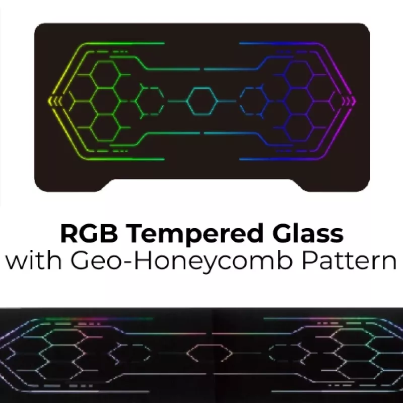 Up Up CyberArena RGB Gaming Desk (SPEC)
