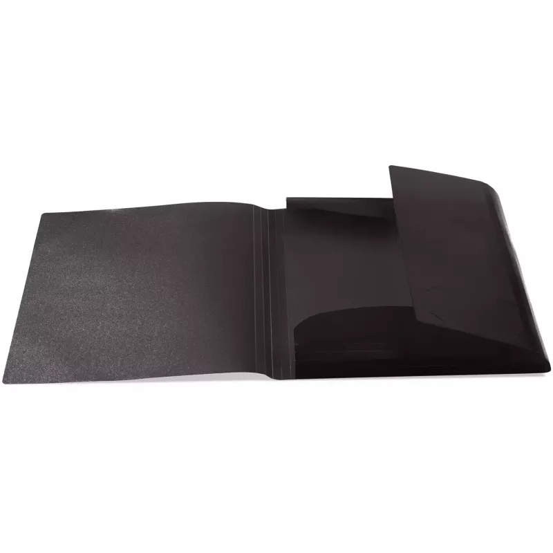Ordner aus Polypropylen (PP) HERMA 19501 A4 Schwarz Transparent