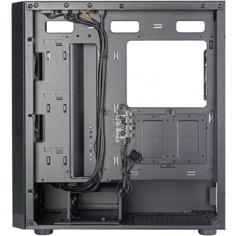 SilverStone FARA 514X schwarz Gehärtetes Glas (SST-FA514X-BG)