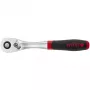 Wiha Reversible Ratchet 3/8 Push Button and Ball Lock schwarz/Rot (45625)