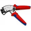 KNIPEX Twistor T selbstjustierende Crimpzange, Aderendhülsen-Crimpzange