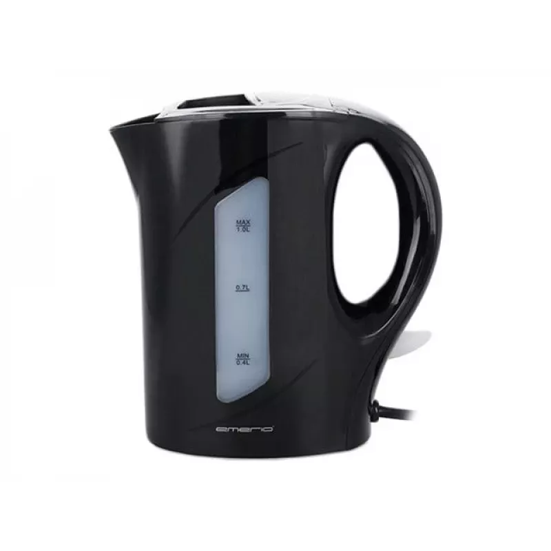 Elektrischer Wasserkocher Emerio 1 L 900 W Schwarz