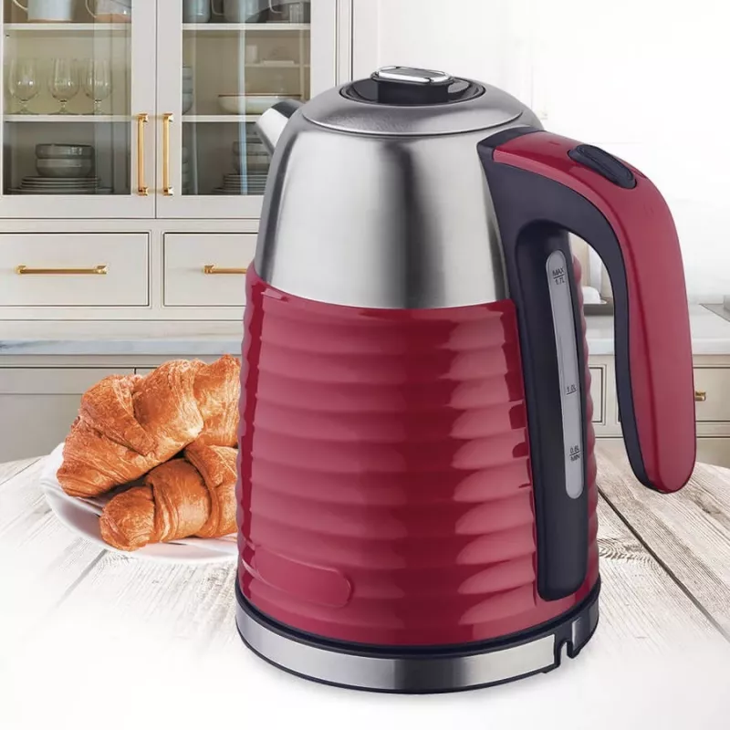 Elektrischer Wasserkocher MAESTRO 1,7 l 2200 W Rot