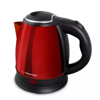 Esperanza EKK128R elektrischer Wasserkocher Parana 1 L schwarz, rot 1350 W