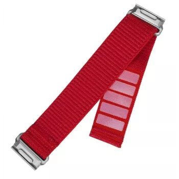 Ersatz 22 mm Nylon-Armband FIXED für Garmin QuickFit 160–210 mm Rot