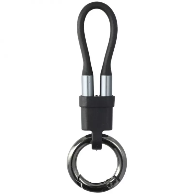 USB-C Schlüsselanhänger-Kabelset 4smarts 541385 — 7,5 cm, gemischte Farben, 30 Stück