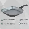 Griddle Russell Hobbs RH01861EU7 28 cm Crystaltech – antihaftbeschichtete Bratfläche, flache Grillpfanne