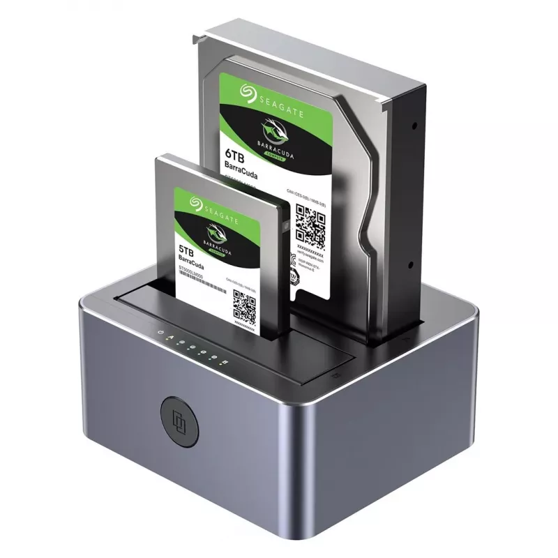 Unitek Klonstation 2X SATA 2,5/3,5 USB 5GB