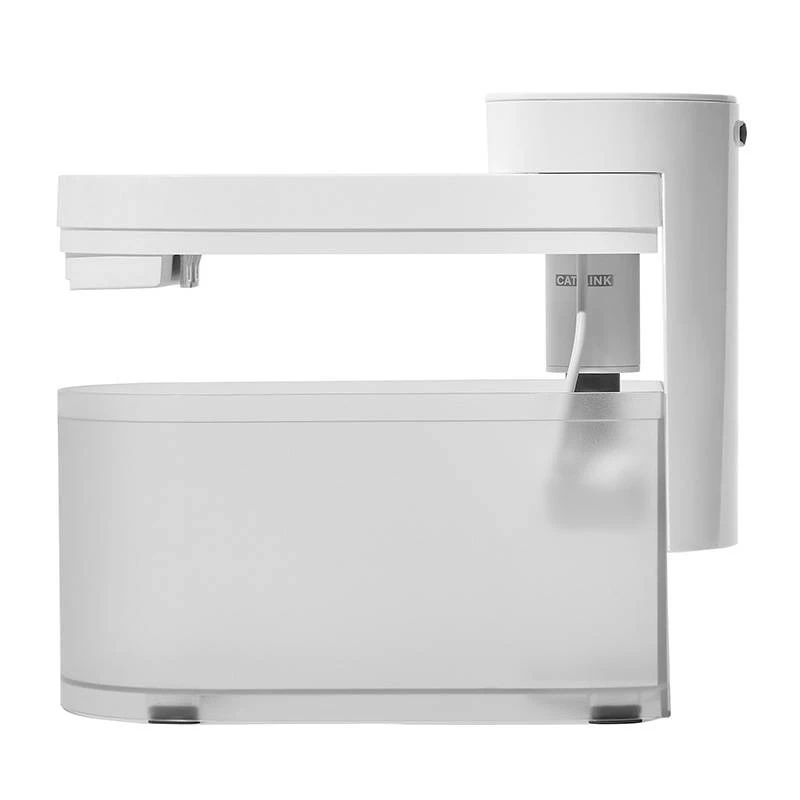 Automatische Haustiertränke Catlink Pure 3 AI — universeller Futter-/Wasserspender, 2,3 L, ABS, Akku 5 Ah, 30 dB, weiß