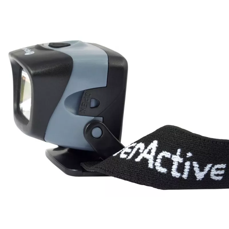 Stirnlampe everActive HL-150, Kopflampe, 150 lm, 3 W, IPX4, 3×AAA, schwarz