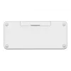 Logitech Multi-Device K380 - Tastatur - Kabellos - Bluetooth 3.0 - Deutsch - Off-White