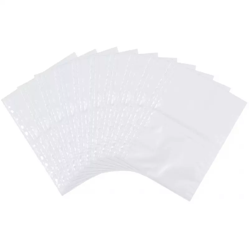Fototaschen HERMA Fotophan 13x18 cm quer weiß 10 Stück
