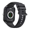 Smartwatch Zeblaze GTS 4 — 1,94 Zoll (4,93 cm) AMOLED, 466×466 px, Touchscreen, Wi‑Fi, Silikonarmband, Schwarz
