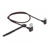 USB-Kabel DeLOCK EASY-USB 2.0 Typ-A-Stecker auf Typ-C-Stecker abgewinkelt 0,5m schwarz