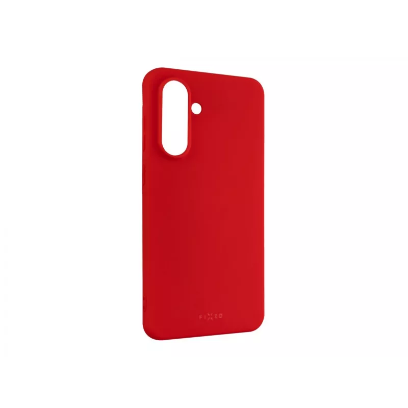 Rückseitenabdeckung FIXED für Samsung Galaxy A36 5G, Gummi, rot