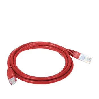 Alantec KKU5CZE1 Netzwerkkabel Rot 1 m Cat5e U/UTP (UTP)