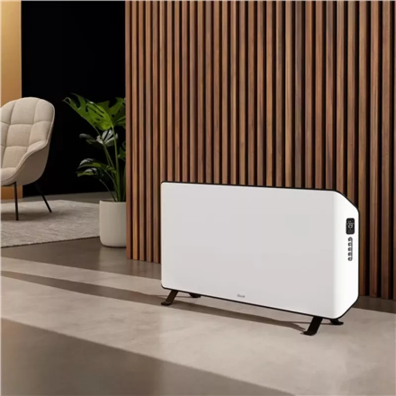 Duux | Edge 2000 Smart-Konvektorheizung | 2000 W | Geeignet für Räume bis 30 m² | Weiß | IP24