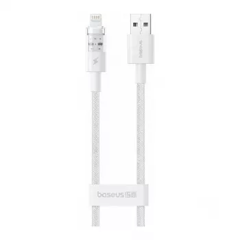 USB-Kabel Baseus Silky Series 2,4A 2m Weiß
