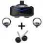 Pimax Crystal Super VR-Headset, 57 PPD + DMAS-Headphones Bundle - schwarz