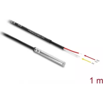 Sensor-/Aktorkabel DELOCK 91406, 1 m, Stecker, schwarz