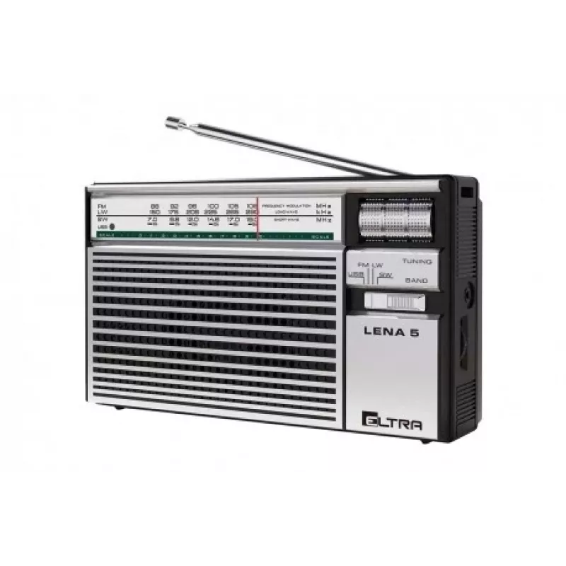 ELTRA Radio LENA 5 USB silber