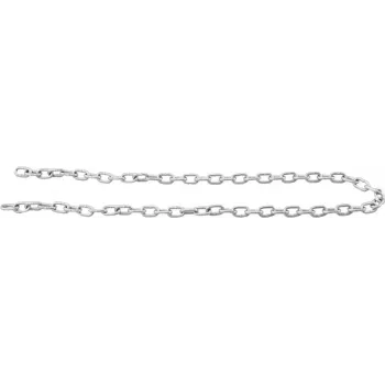 Lastkette EUROLITE Rundstahlkette 4 mm, WLL 80 kg, Stahl-Verbindungskette