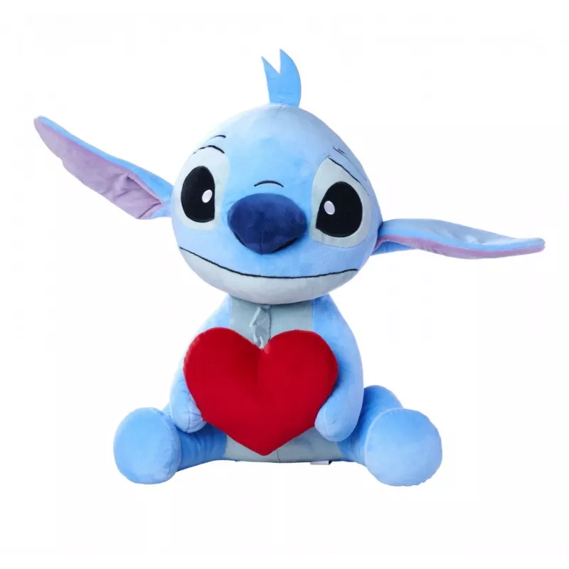 Plüschtier SIMBA Stitch mit Herz 50 cm, weicher kuscheliger Charakter