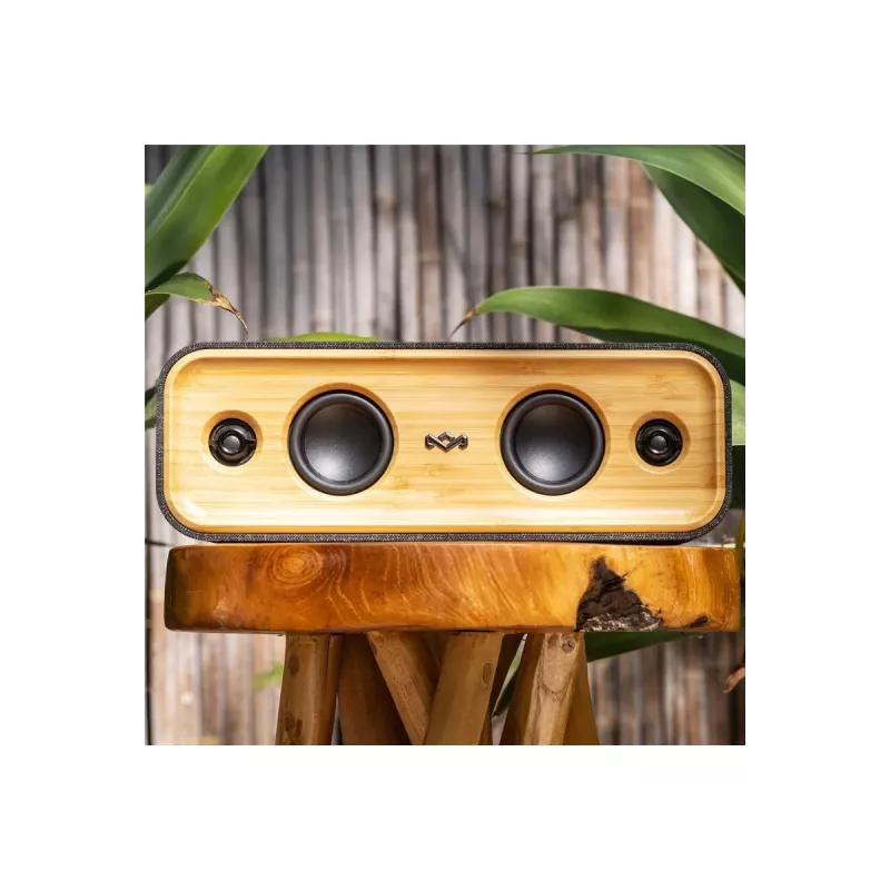 Marley | Get Together 2 Lautsprecher | Bluetooth | Schwarz | Tragbar | Kabellose Verbindung