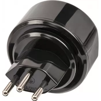 brennenstuhl - Adapter für Netzstecker - CEE 7/4 (W) auf SEV 1011 (M) 10 A - Liechtenstein, Schweiz (1508642)
