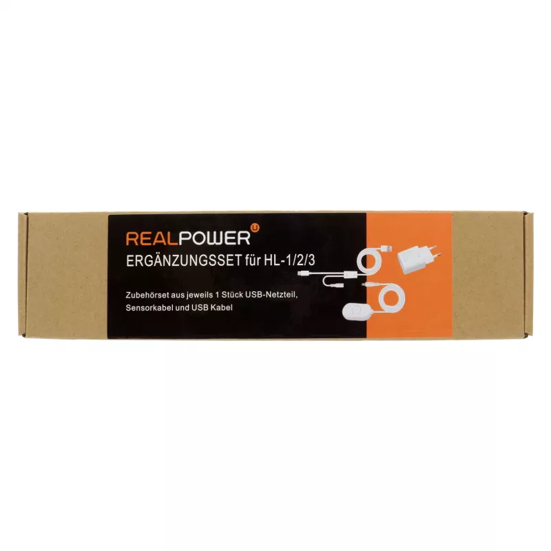 Netzteil/Adapter RealPower 511601 – Innenbereich, Eingang 100–240 V 50/60 Hz, Kabel 1,6 m