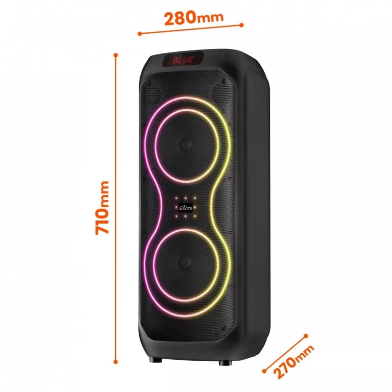 Tragbarer großer Lautsprecher Power Audio MAX MT3185
