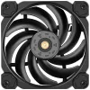 120-mm-Gehäuselüfter Jonsbo HF-120 PWM, schwarz, 120×120×25 mm, PWM-Steuerung
