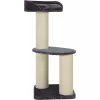 Kratzbaum ZOLUX Big Cat 2 – Sisal, 505×505×1120 mm, schwarz, 15,3 kg