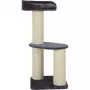 Kratzbaum ZOLUX Big Cat 2 – Sisal, 505×505×1120 mm, schwarz, 15,3 kg