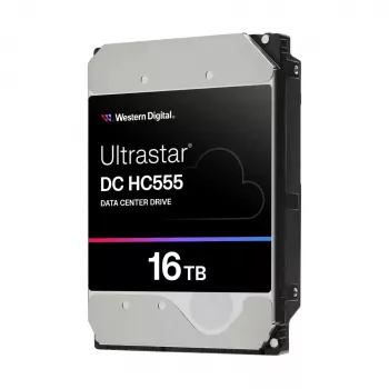 WD Ultrastar DC HC555 - Festplatte - Datencenter - 16TB - intern - 3,5 (8,9 cm) - SATA 6Gb/s - 7200 rpm - Puffer: 512MB (0B48722)