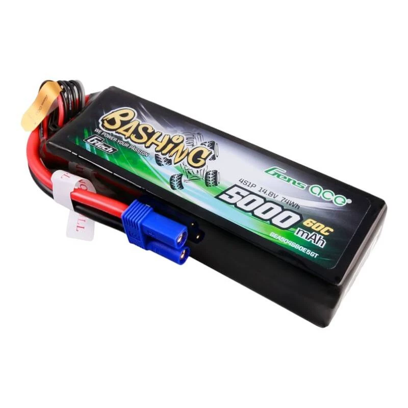 Battery Gens ace G-Tech 5000mAh 14,8V 4S1P 60C Lipo Pack