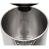 Wasserkocher Clatronic 1,5 L 2200 W Schwarz Edelstahl