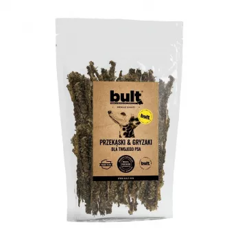 Hundeleckerli BULT Rinderpansen 400 g – Einkomponenten-Trockensnack, 49,9 % Protein, 28,2 % Fett, gluten- und zuckerfrei