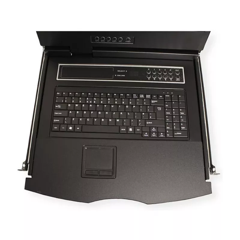 VALUE 19 Zoll LCD-KVM-Konsole. 19 Zoll. VGA. USB+PS/2. UK