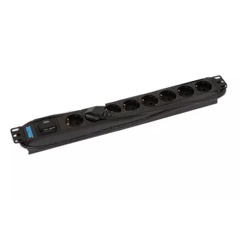 Überspannungsschutz Triton RAB-PD-X08-A1 Schwarz 8 AC-Ausgänge 230V 2m